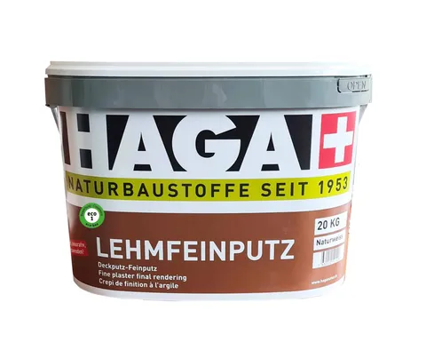 HAGA - Lehmfeinputz Premium H521 (Enduit d'argile de finition)