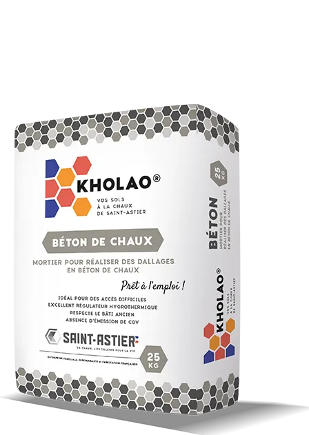 SAINT-ASTIER - KHOLAO Béton de Chaux